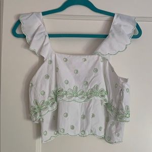 RARE urban outfitter beaded top